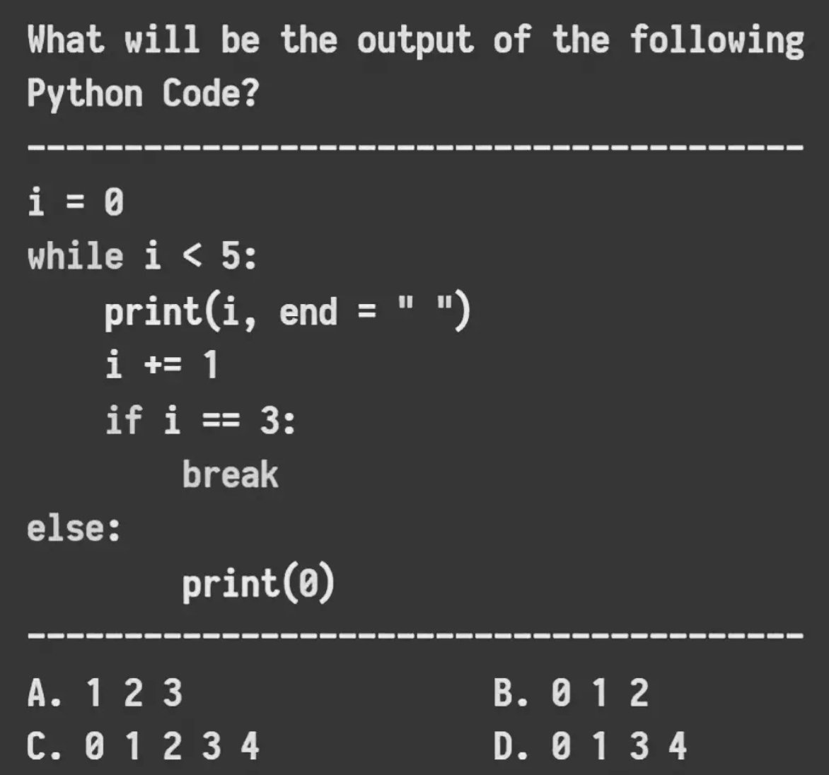 PythonPr's tweet image. Python Question / Quiz; What is the output of the following Python code, and why? Comment your answers below!