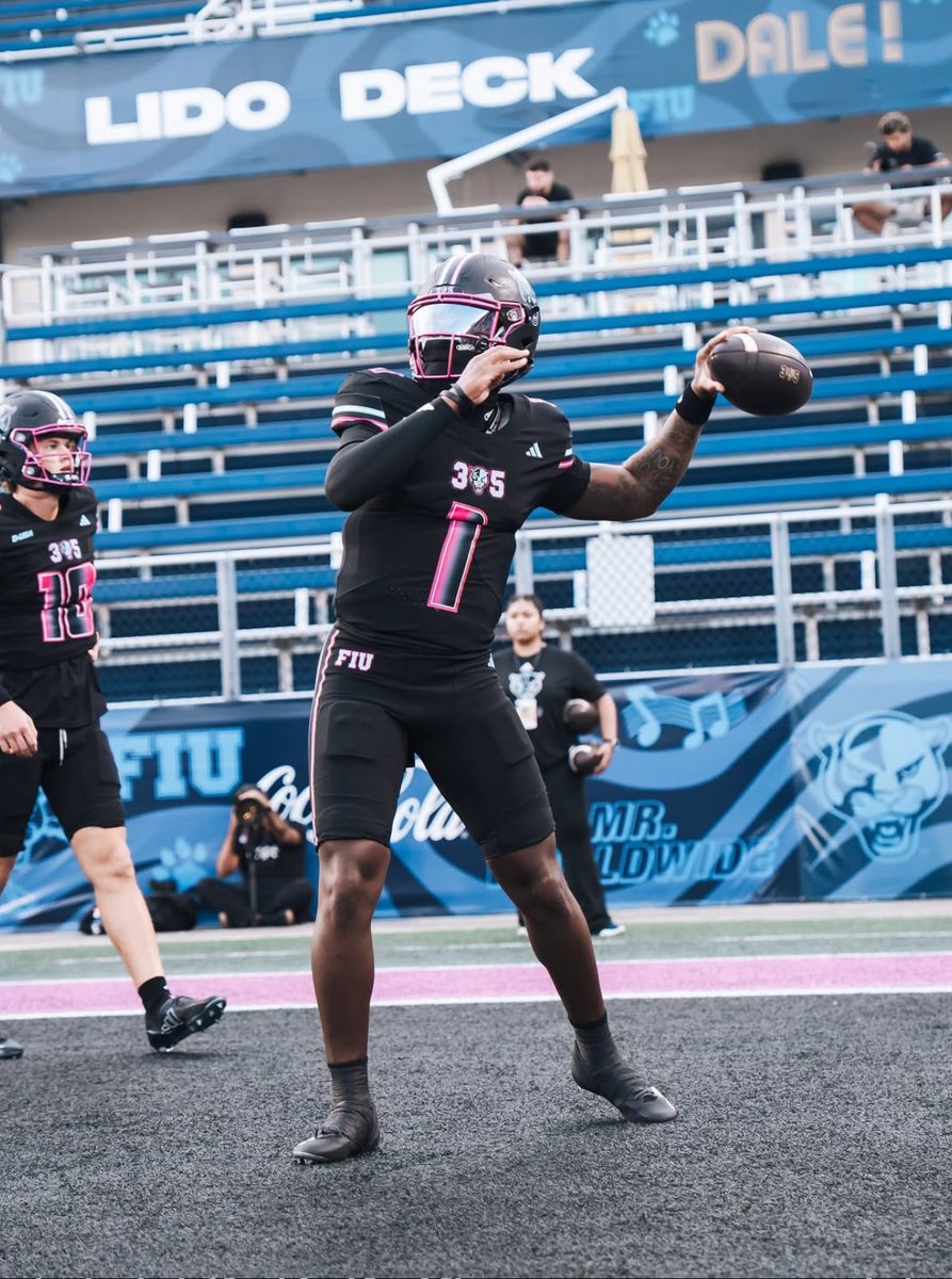 Extremely blessed to receive an offer from Florida International University!!!#AGTG <a href="/QB_CoachColeman/">Nick Coleman</a> <a href="/HCWillieSimmons/">Coach Willie Simmons</a> <a href="/CoachJB_4/">Jelani Berassa</a> <a href="/_OfficialSportz/">C McKinney (Coach C)</a> <a href="/Coach_MGregory/">Mike Gregory</a> <a href="/TomLoy247/">Tom Loy</a> <a href="/JohnGarcia_Jr/">John Garcia, Jr.</a> <a href="/ChadSimmons_/">ChadSimmons</a> <a href="/FIUFBRecruiting/">FIU Football Recruiting</a> <a href="/Rivals/">Rivals</a> <a href="/247recruiting/">247Sports Recruiting</a> <a href="/On3sports/">On3</a> <a href="/TC_Football/">Tampa Catholic Football 🏈⚔️</a>