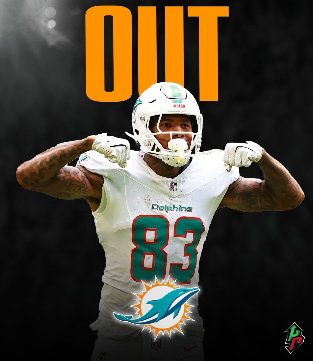 The Dolphins are placing TE Darren Waller on IR with a pec injury, sidelining him for at least four weeks.

Waller avoided a season-ending injury but will still miss significant time as he recovers.