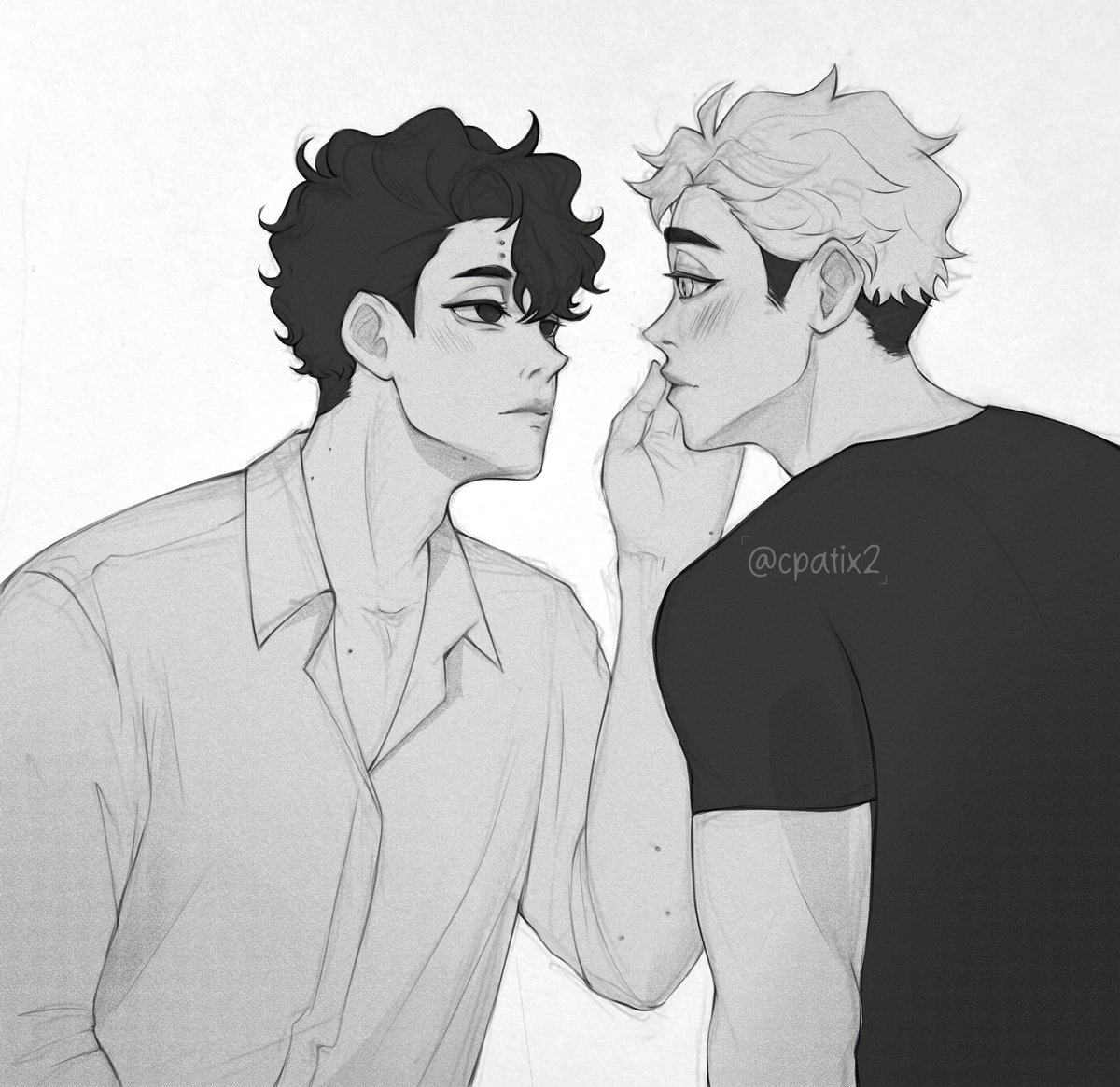 "Don't look at me like that"
"Like what?"
"Like you want to kiss me"
"Maybe I do"
#sakuatsu #Haikyuu #佐久侑