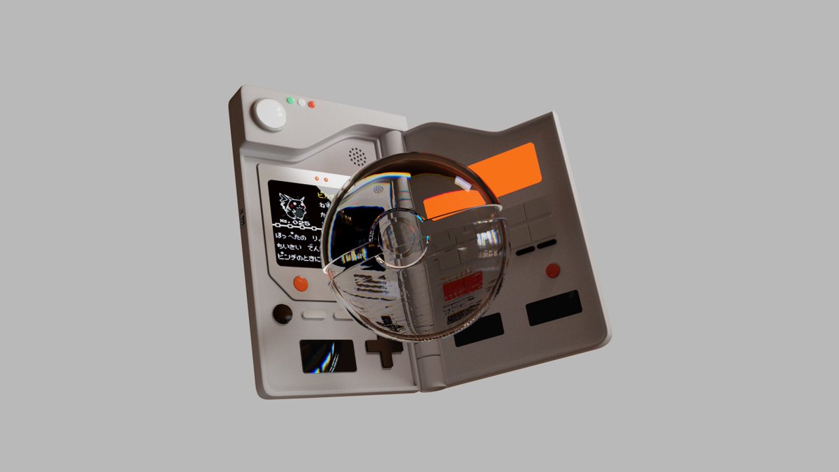Hector_Hpx's tweet photo. Modelé una Pokédex con un diseño y materiales  inspirados en los productos de Teenage Enginering https://t.co/KvecH1vyWv