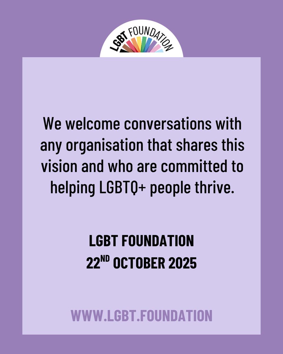 LGBTfdn's tweet photo. We are saddened to hear about the voluntary liquidation of Manchester Pride.
Read the full statement at https://t.co/dDHGdlH3kI….

#ManchesterPride #PrideMatters #LGBTQCommunity #LGBTFoundation https://t.co/OBjgm64QoE
