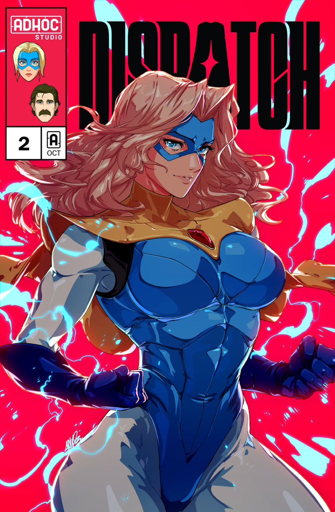 ⚡️⚡️DISPATCH IS OUT NOW! ⚡️⚡️

Dispatchgame.com
Steam: bit.ly/47kHSbU
PlayStation 5: bit.ly/4qmjXRS

Excited to announce I did one of the digital comic covers available when you pick up the deluxe version of the game!

Huge congrats to <a href="/theAdHocStudio/">AdHoc Studio - Dispatch OUT NOW!</a> for