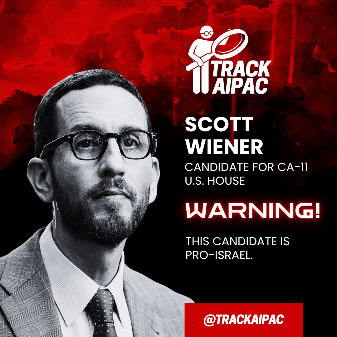 AIPAC Tracker (@trackaipac) on Twitter photo This candidate is pro-apartheid: This candidate is pro-apartheid: