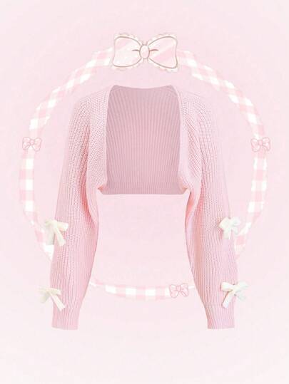 aixshiru's tweet photo. ₊˚ʚ ᗢ₊˚ cute cardigans ✧ ﾟ. 🎀 

- a thread

pink cardigan w/ bow https://t.co/BzK56ZeupK
tie cardigan 
https://t.co/KKRnaGOi5s https://t.co/35vg5TECWP