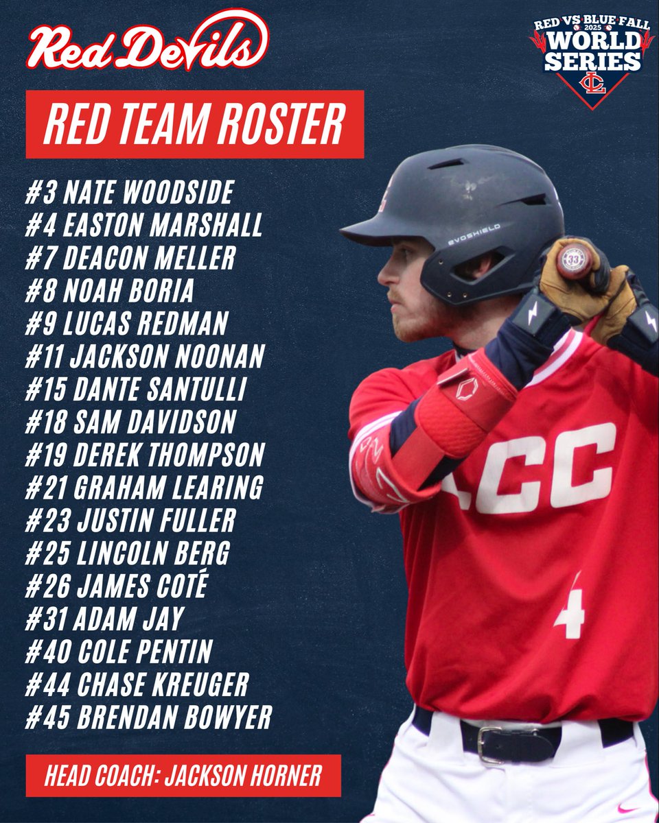 lcdevilsbase's tweet image. The stage is set🚨
Coach Horner 🆚 Coach Brady
Red vs Blue WS Takes place this week!🏆
Game 1: Thursday, 3pm
Game 2: Friday, 12noon
Game 3 (If necessary): Friday, TBD.
#WINANYWAY