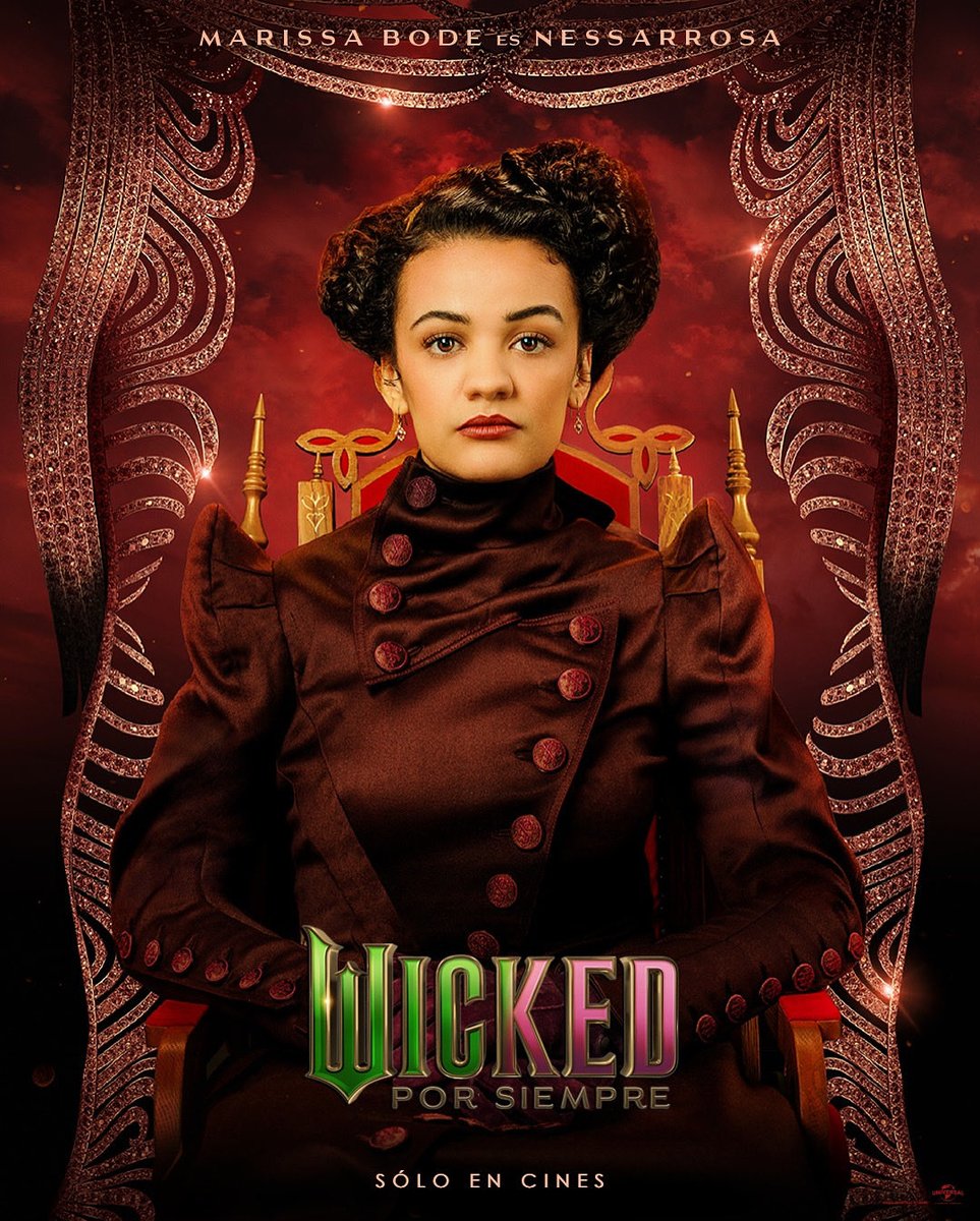 Marissa Bode regresa como Nessarrosa ❤️ #WickedPorSiempre 20 de noviembre, sólo en cines.