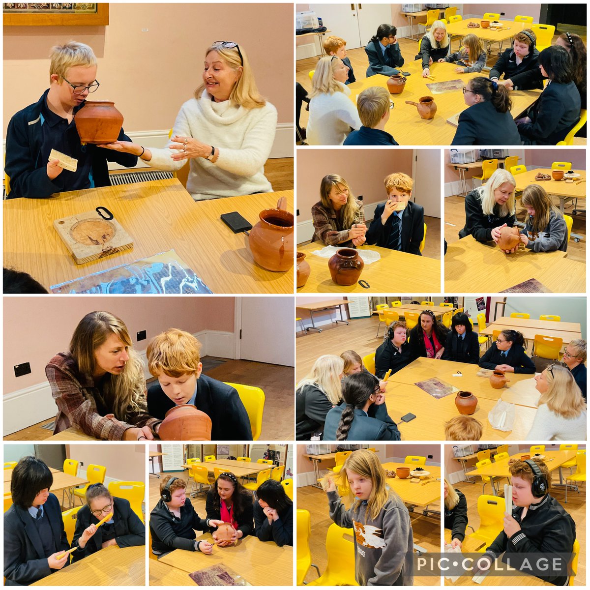 Thank you so much to <a href="/MonLifeOfficial/">MonLife</a> for letting Dosbarth Derwen visit, as part of our Humanities lesson yesterday. We had so much fun exploring different Roman and Norman artefacts 🏺🏛️👑