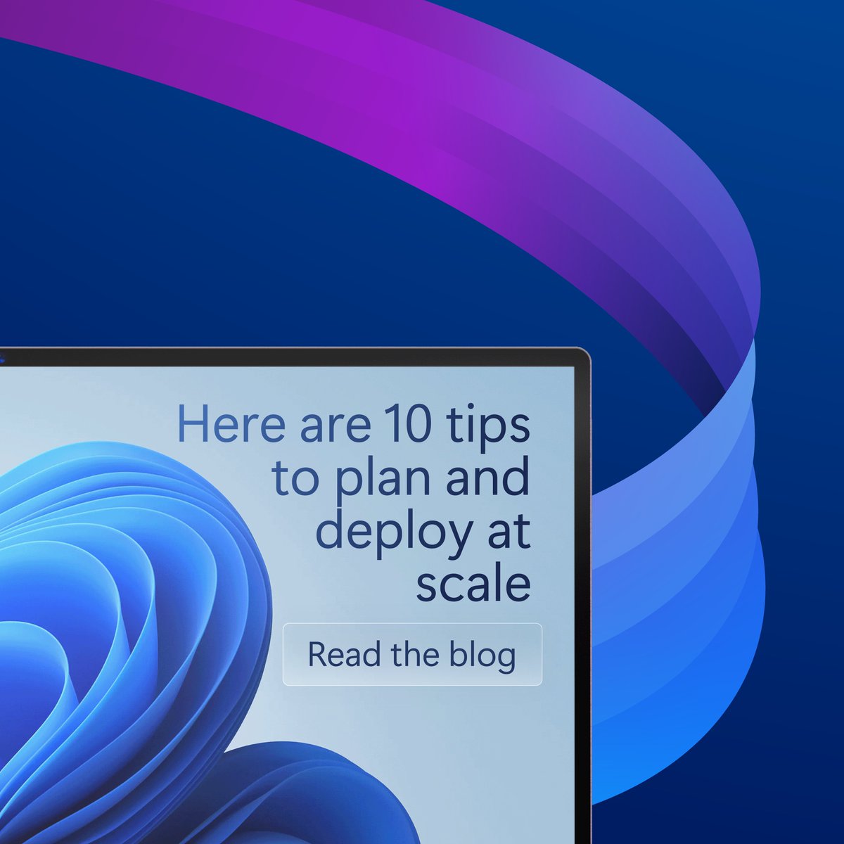 MSIntune's tweet image. Microsoft Intune provides policy-based tools that can support a smoother upgrade from Windows 10 to Windows 11. 

Read 10 tips to get started: msft.it/6018sCxua