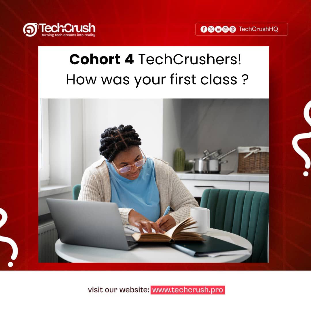 OSeunfunmiMich1's tweet image. Thanks for this amazing in opportunity @TechCrushHQ. It was just the introductory class in data analytics but I&apos;m feeling like a pro data analyst already with the insights. I&apos;m so crushing this bootcamp watch this space y&apos;all

 #Tech4AfricansScholarship #TechCrush #Tech4Africans