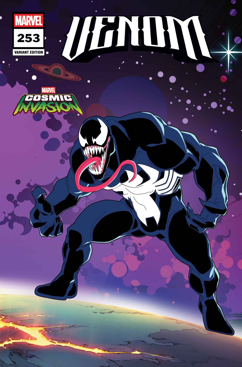 MarvelComicsHQ's tweet image. Celebrate the launch of #MARVELCosmicInvasion, coming December 1, with 12 new #MarvelComics variant covers, featured on titles throughout January and February. Scroll for a first look at each one 🧵 ⬇️ 

✨ Nova: Centurion #3 Marvel Cosmic Invasion Variant Cover 

✨ Venom #253…