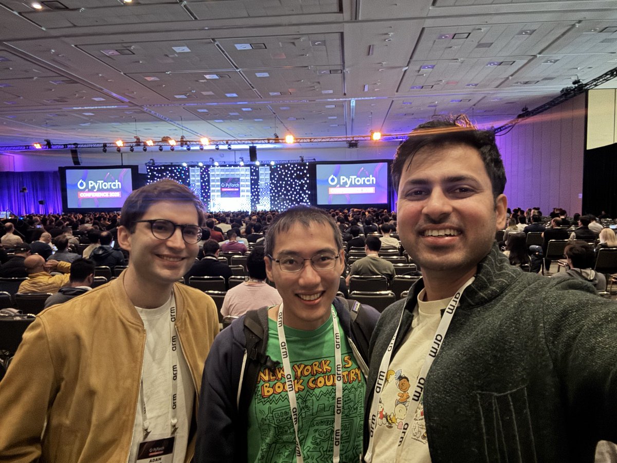 soumithchintala's tweet image. . @PyTorch has snowballed into something never imagined, while still keeping our core values intact!
feels incredible.
-with @ezyang and @apaszke