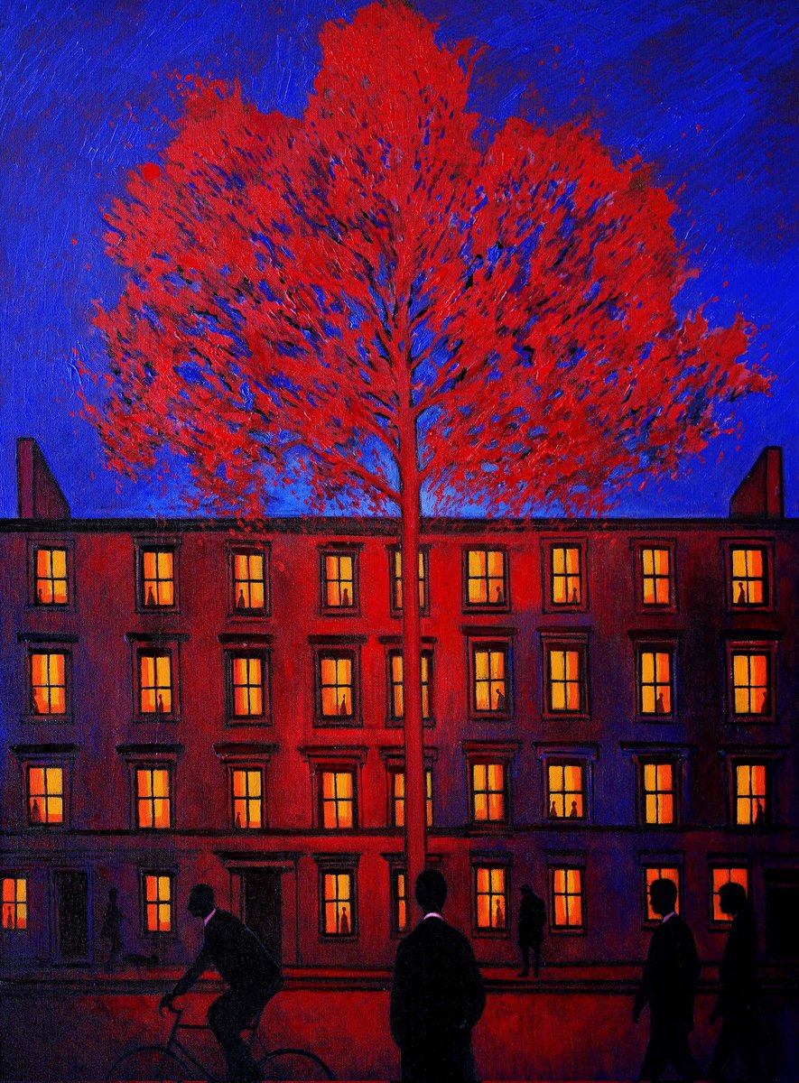 The Argyle Street Ash, UK Tree of the Year 2025, is a cultural landmark in Glasgow which is over 170 years old. It has survived significant changes to the city including the blitz. My Painting will be showing at Arteries Gallery Glasgow