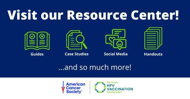 ACS National HPV Vaccination Roundtable tweet media