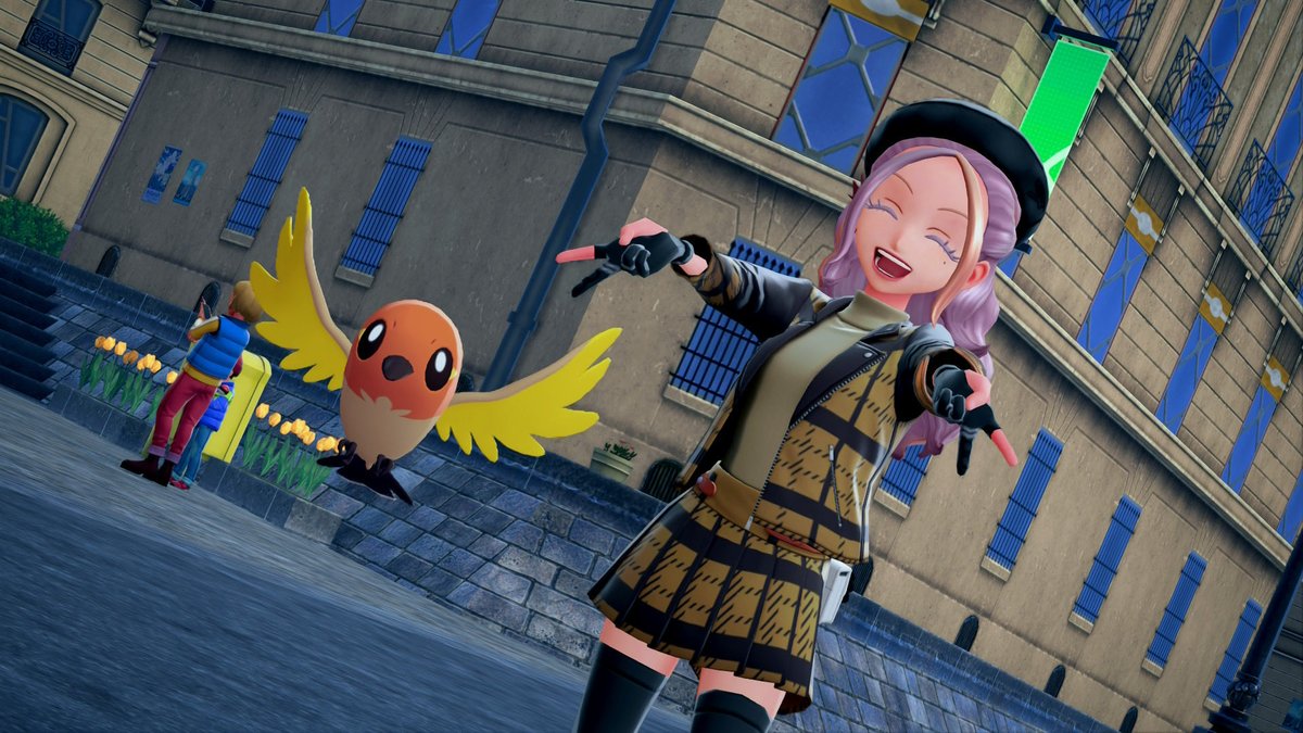 pokemon_don_'s tweet photo. ヤヤコマ色違い！！

キランッって音が聞こえた時、心臓止まるかとオモタ.....

なかなか見つからなくて焦った💦
とりあえず速攻進化！ https://t.co/DzRQv9WMQf