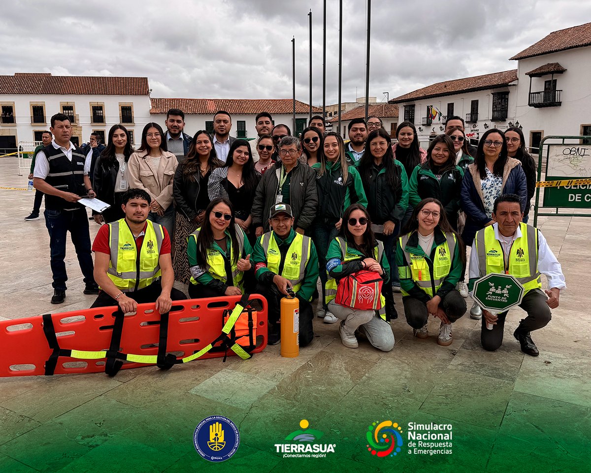TierraSua S.A.S (@tierrasuaboyaca) on Twitter photo ⚠️ Boyacá se une al #SimulacroNacional2025
Aquí entendemos que la prevención es una responsabilidad de todos.
Por eso nos sumamos al simulacro con <a href="/GRDBoyaca/">Gestión del Riesgo de Desastres de Boyacá</a>.  Así comienza la preparación y nuestro compromiso de una Boyacá más segura, consciente y resiliente. 
<a href="/GobBoyaca/">Gobernación de Boyacá</a> ⚠️ Boyacá se une al #SimulacroNacional2025
Aquí entendemos que la prevención es una responsabilidad de todos.
Por eso nos sumamos al simulacro con <a href="/GRDBoyaca/">Gestión del Riesgo de Desastres de Boyacá</a>.  Así comienza la preparación y nuestro compromiso de una Boyacá más segura, consciente y resiliente. 
<a href="/GobBoyaca/">Gobernación de Boyacá</a>