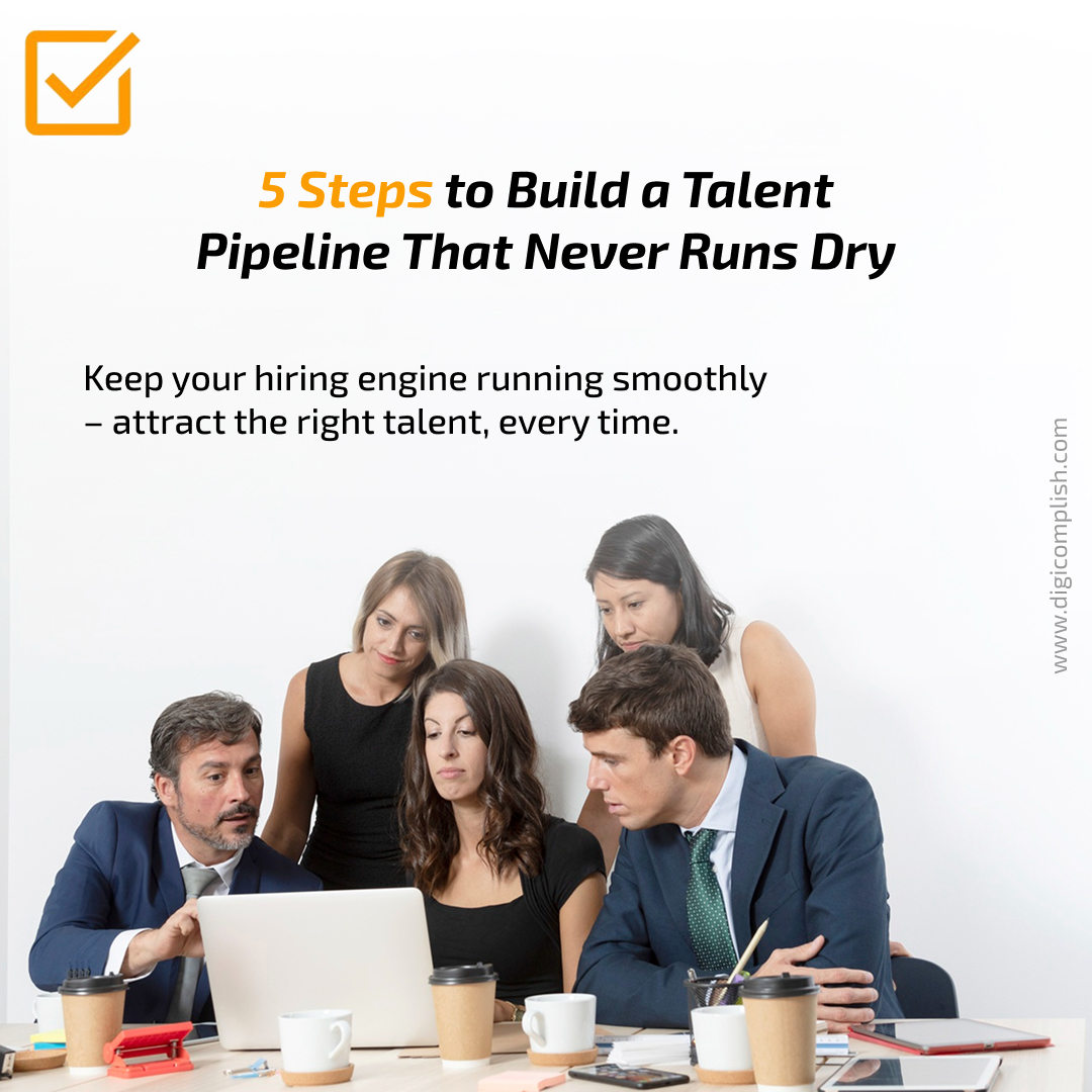 digicomplish's tweet image. A strong talent pipeline means no rushed hires. Plan ahead, nurture candidates, and stay visible — so great talent comes to you.

Partner with Digicomplish to stay ready for every hiring need.
#TalentPipeline #SmartHiring