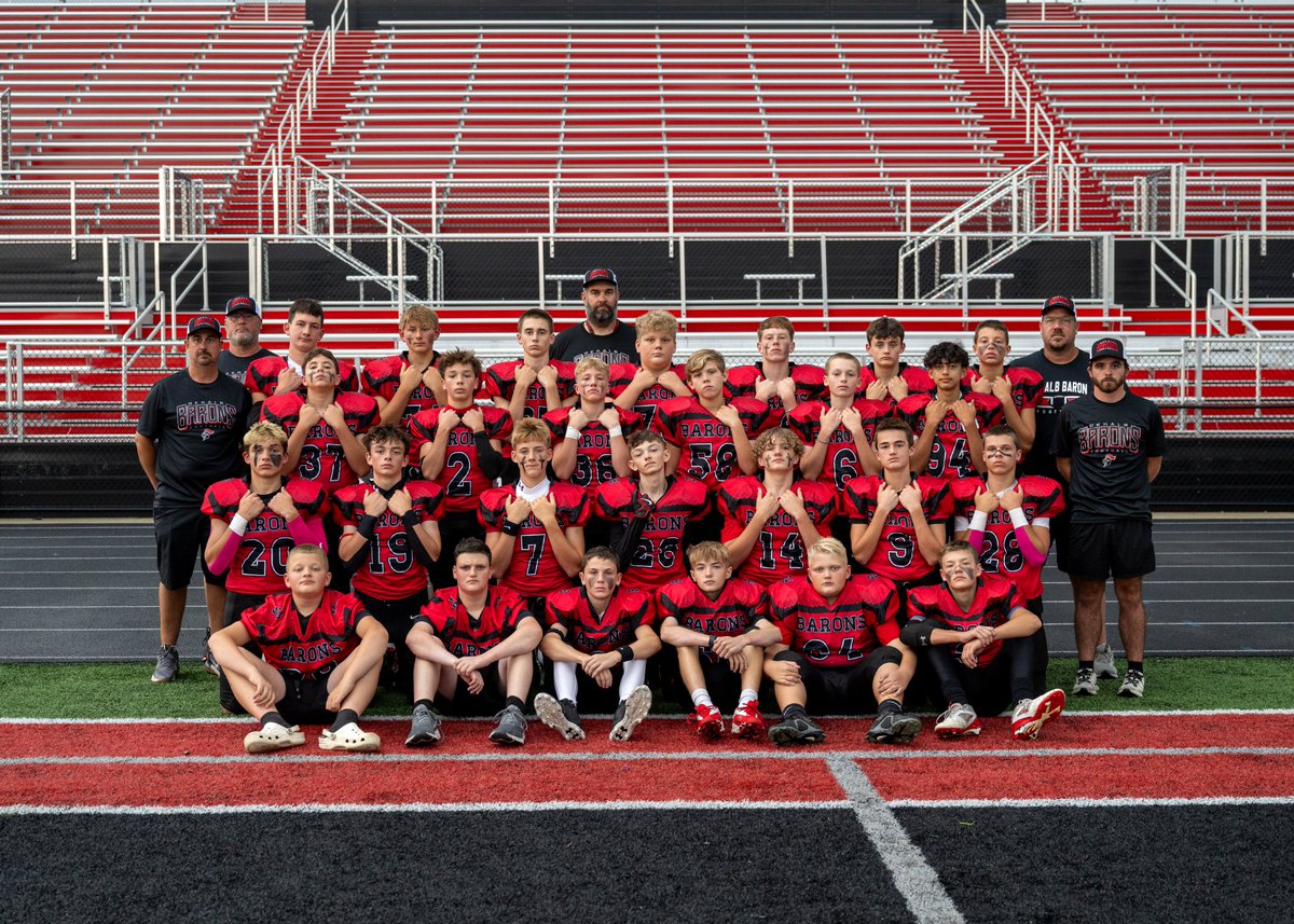 Good luck to <a href="/DMSBarons/">DMS Athletics</a> 8th Grade Football in their Championship Game tonight! Go Barons!