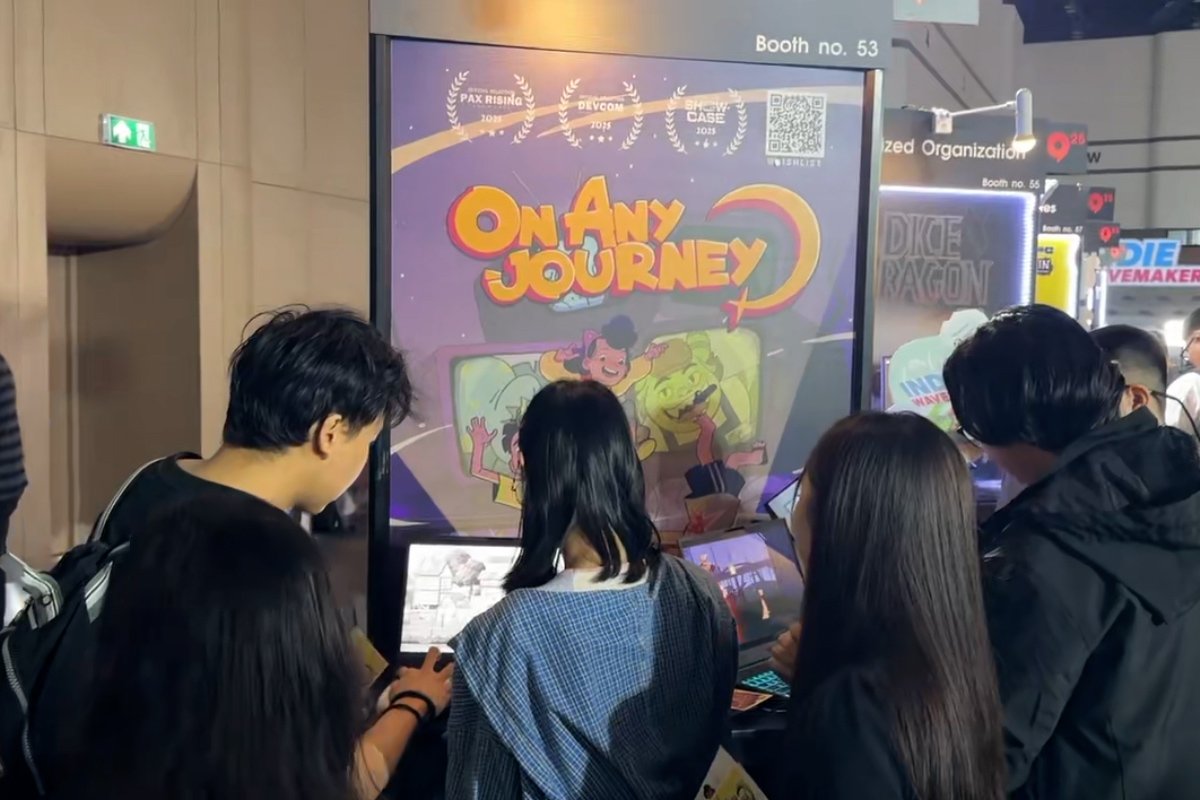 ONANYJOURNEY's tweet image. Gamescom Asia was unforgettable!
Thank you to all the players who stopped by to try our coop game—your feedback is helping us level up! 
🚀 More to come!
Wishlist it :  store.steampowered.com/app/3201370/ON…
#indiegame #OnAnyJourney #GamescomAsia #WishlistWednesday