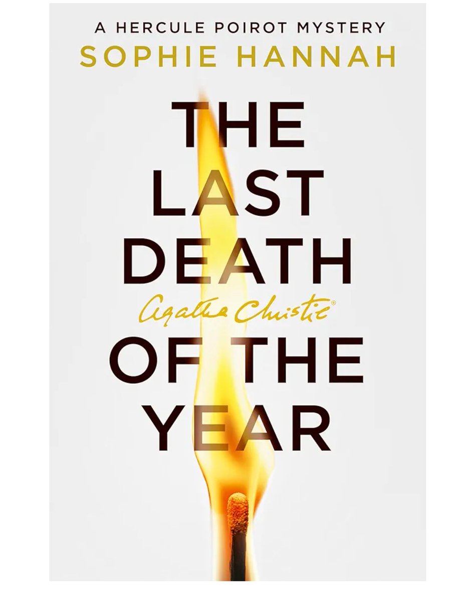 Tomorrow!!! 🧐 #Poirot <a href="/sophiehannahCB1/">Sophie Hannah</a>