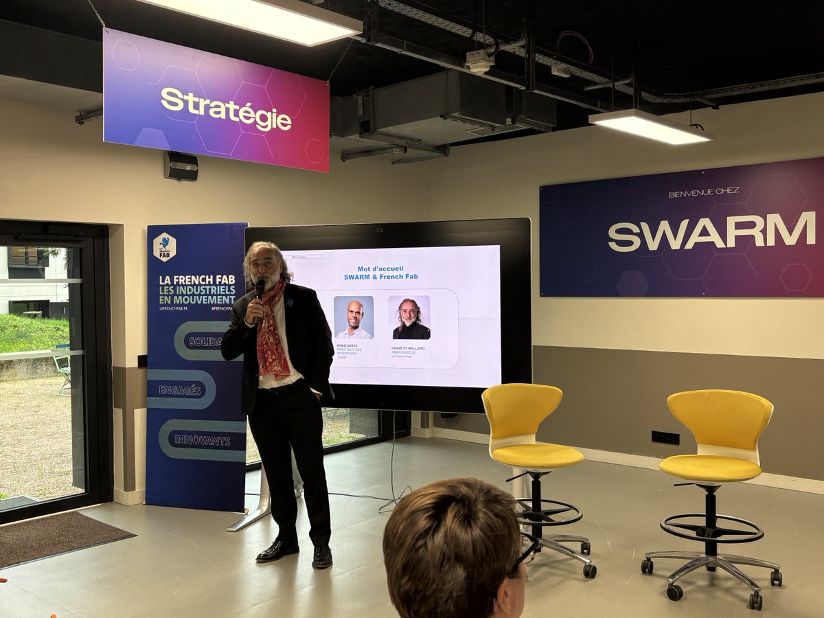 🚀 Tech In Fab AURA : un événement au cœur de l’innovation industrielle !

Hier, au QG de la French Fab chez SWARM, 25 business meetings qualifiés ont réuni des multiples ETI. 

Le résultat : des échanges concrets, des leads activés et un gain de temps pour tous les acteurs !