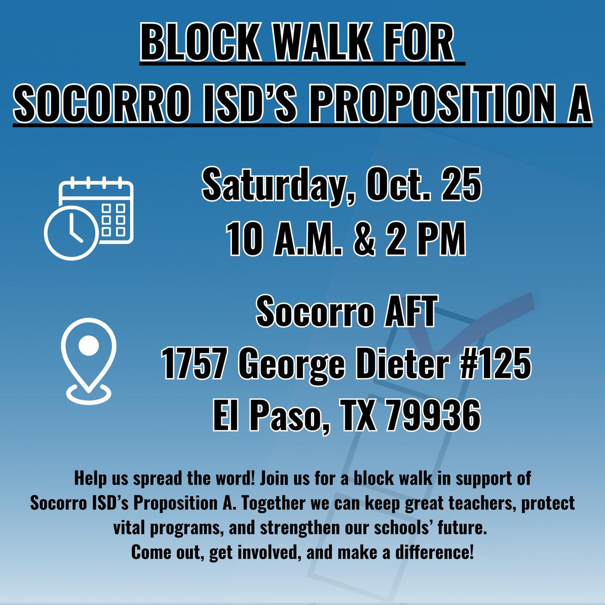 Socorro AFT tweet media