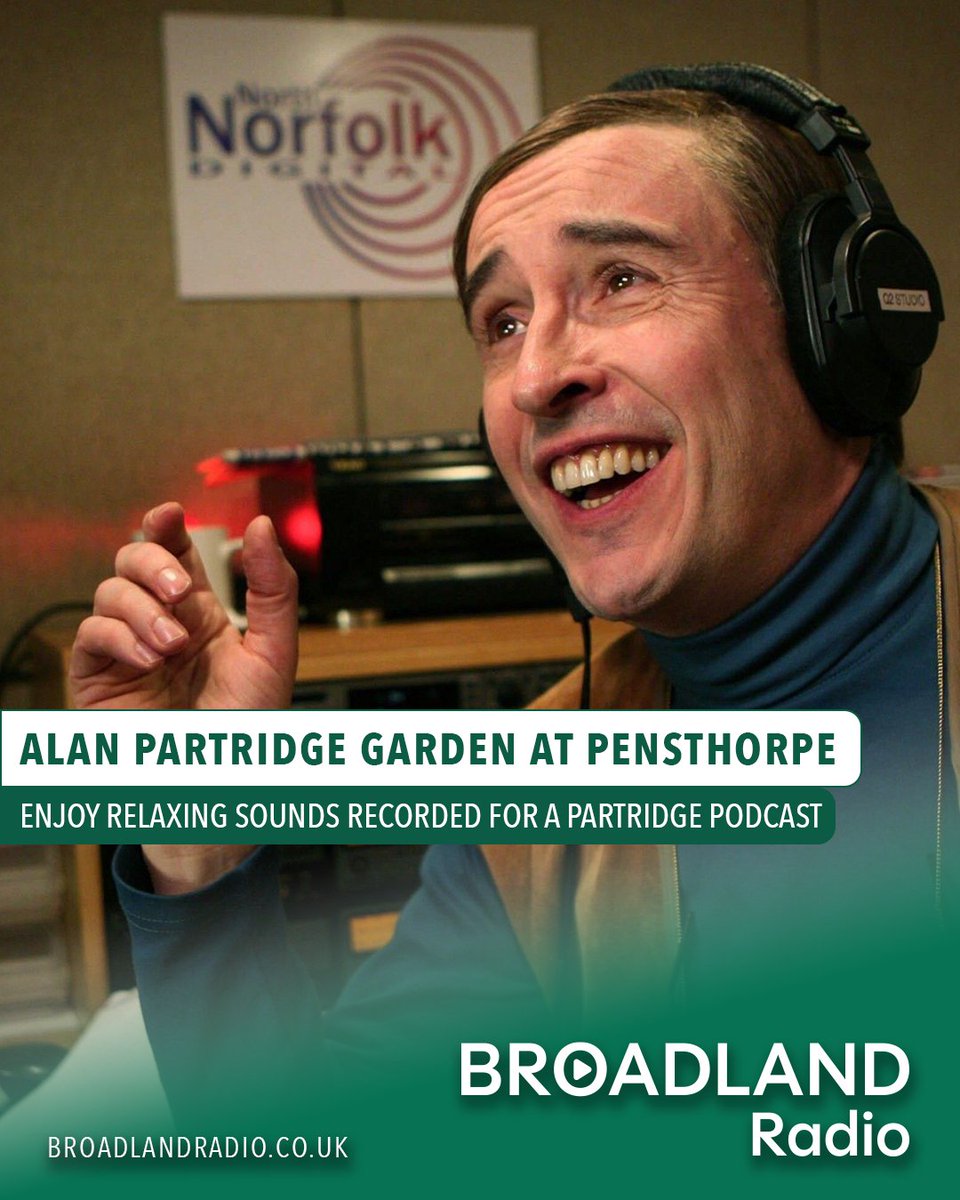 A garden celebrating Alan Partridge has found a new home in Norfolk. The sound-filled installation, originally created for a Partridge podcast is now open at Pensthorpe Nature Reserve. bit.ly/3WOrzz5
#BroadlandRadio #LocalRadio #AlanPartridge #Pensthorpoe