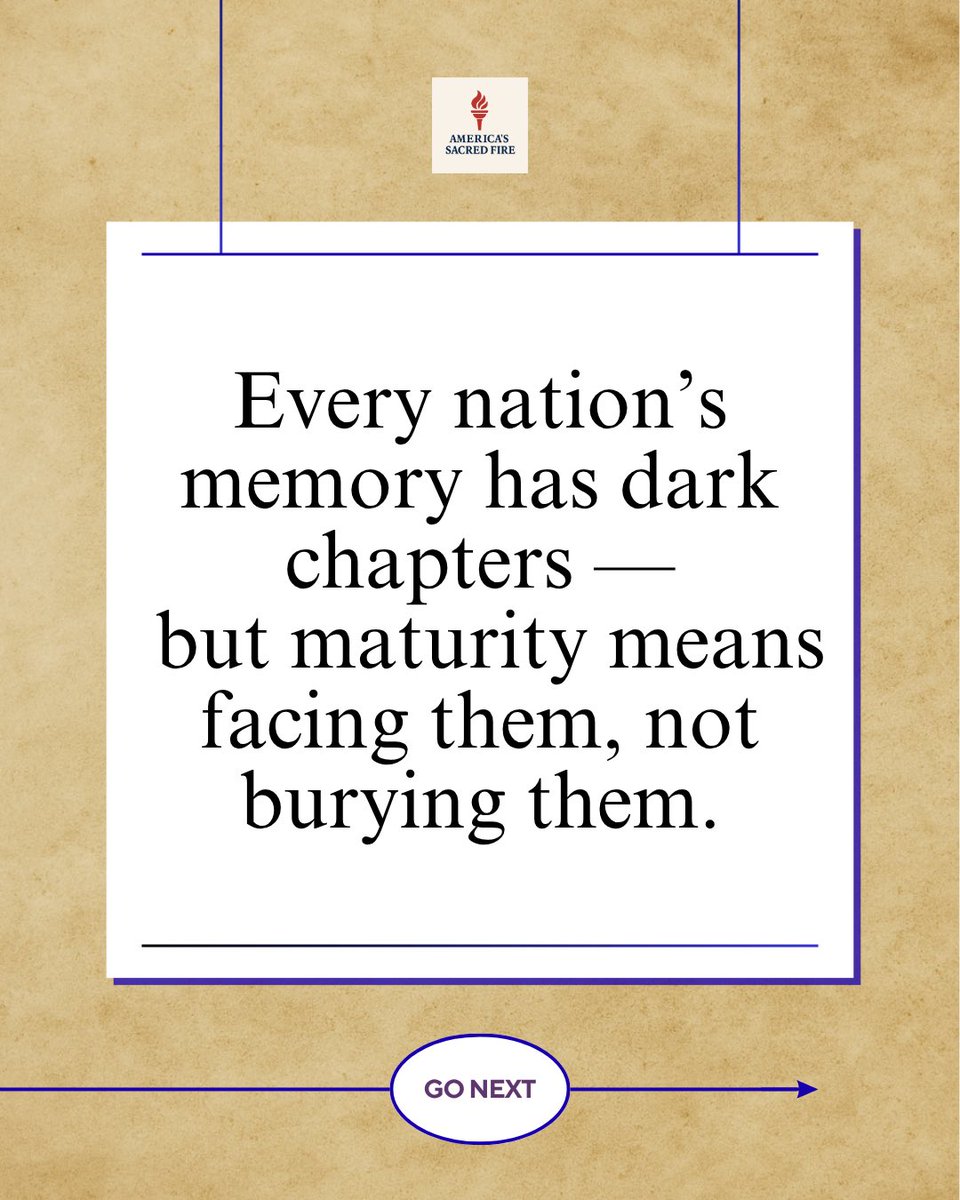sacredfireUSA's tweet image. 🔥 Liberty Lesson: Erasing history erases accountability.

📖 Read the full essay: Tearing Down Statues Won’t Erase the Truth → americassacredfire.substack.com

#LibertyLesson #FaithAndFreedom #TruthMatters #ASFEssay #LibertyLives