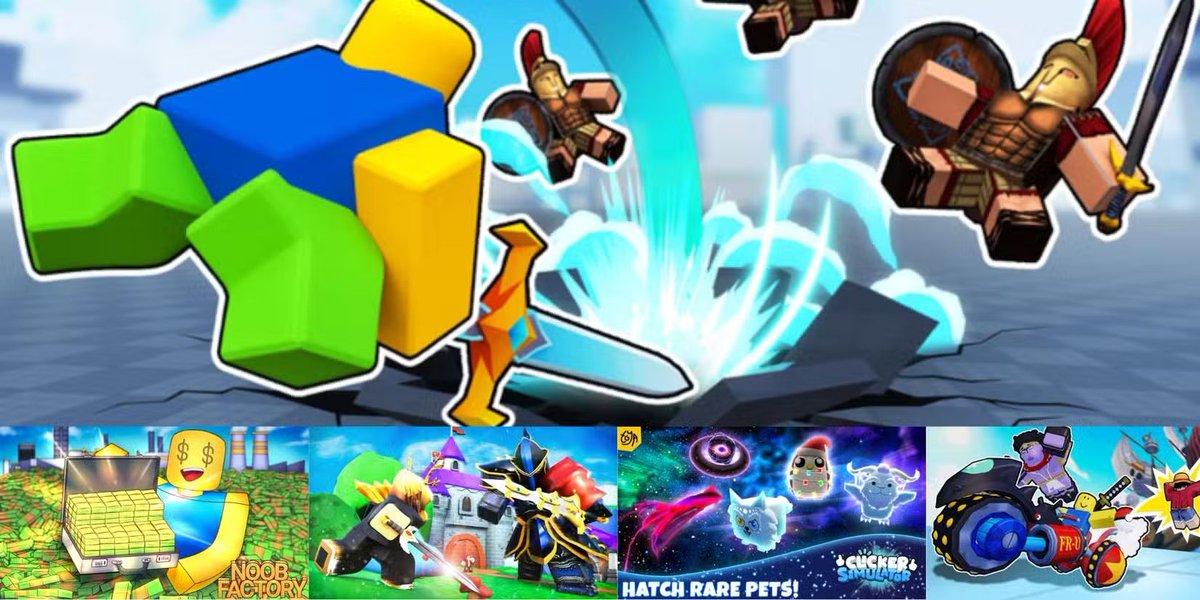 GameForceRoblox's tweet image. Clicker Simulator Codes & Tips! (October 2025) Massive code dump! buff.ly/lnSrziB | The game features pet multipliers, rebirths, and diverse worlds to explore. It also offers trading and ...
2,150+ Games | 43,000+ Codes! buff.ly/TZx50Bv…