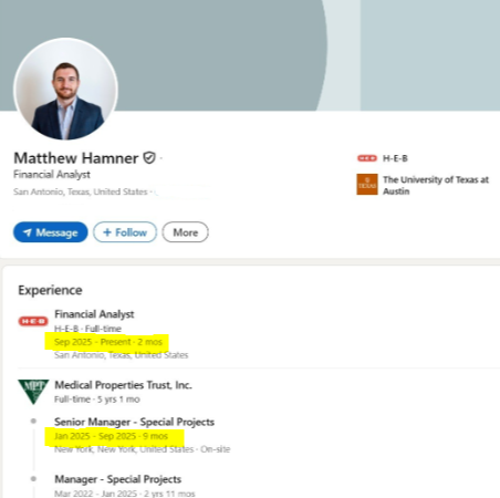 BallsagCapital's tweet photo. Here at Ballsag Capital, which rat is next to flee my fraud?

Who says work in $MPW "special projects" isn't transferrable?! Surely H-E-B has properties to overvalue by 7x or more!

Congrats to Matty Boy on the promotion to "fuck all" + avoidance of another Tylenol!

"Approved." https://t.co/Uxvu7L4cIc