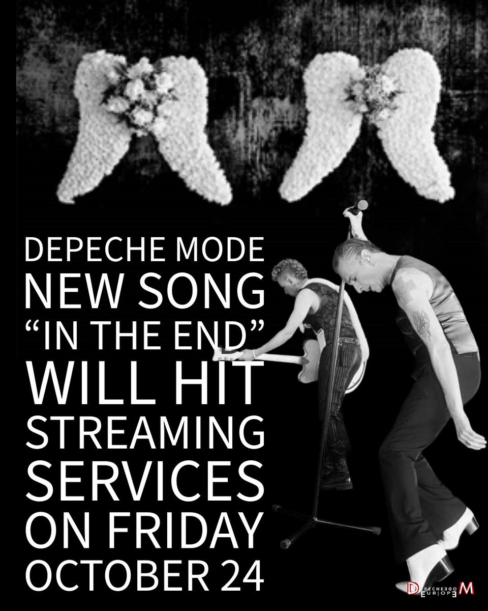 dmforumeu's tweet image. 👀😊 
#DepecheMode #news #intheend #release