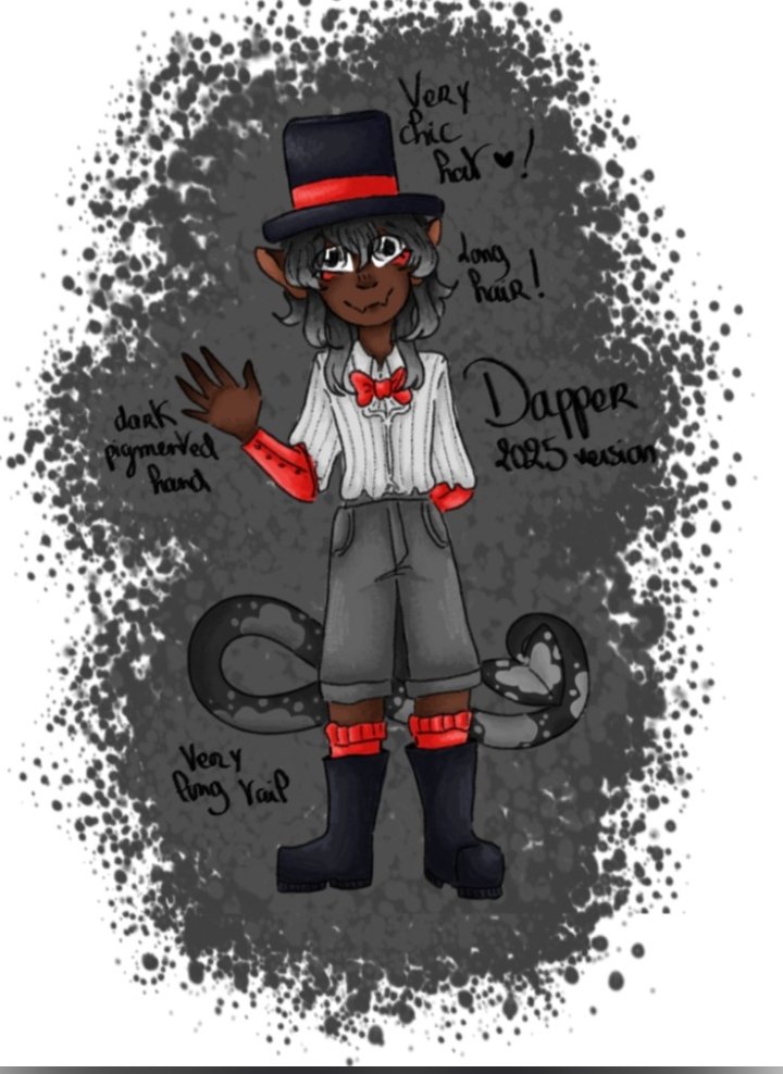 _Winniiieee's tweet photo. Dapper redesign 🎩🖤
Really had fun with this one, and I can now proudly say that I'm fully satisfied now 😎

#qsmpeggs #qsmpeggsfanart #qsmpdapper https://t.co/C294x2Bj9p