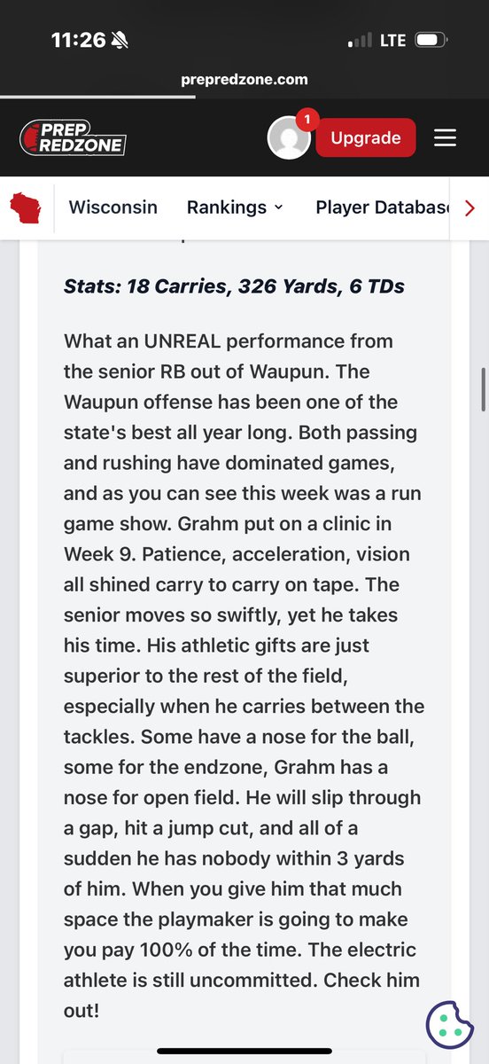 Thank you <a href="/MJ_NFLDraft/">Mark Johnson</a> for the write up! Wouldn’t be possible without my guys! #rollwaup