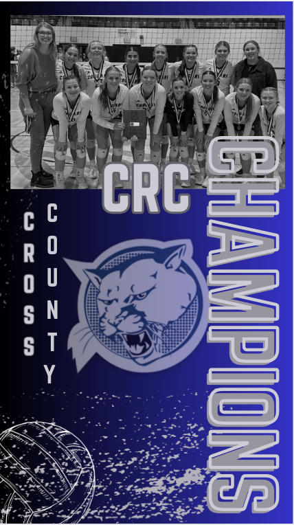 CrossCounty1's tweet image. The 🏐Cougars🏐 are your CRC Champions! Congrats, ladies!