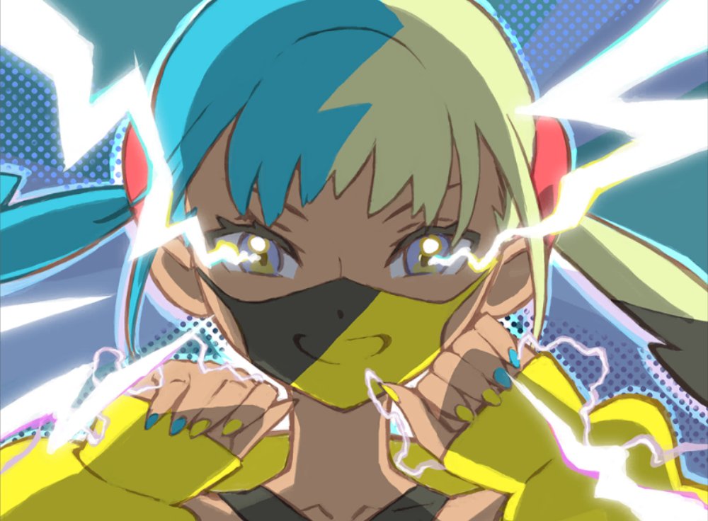 _mimiyori's tweet image. the &quot;super-charged electric streamer&quot; has become the new fire/fighting type in current pokemon 💀
