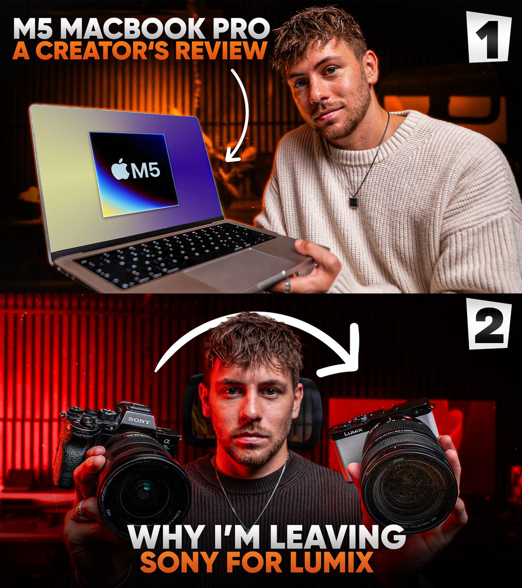Youngdesigner21's tweet image. Recent thumbnails for a client 🖼️ 📷

which one would you click on ? 🤔

Need an eye-catching thumbnail? Shoot me a DM! 📷