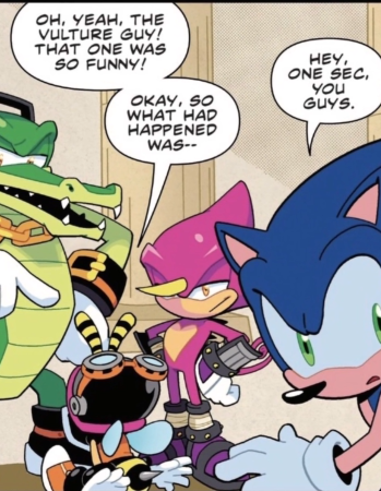 zxnoshima's tweet image. NO WAY CHARMY SAID "SO WHAT HAD HAPPENED WAS" LOL
NAH. THE CHAOTIX ARE BLACK IDGAF LMAOOO