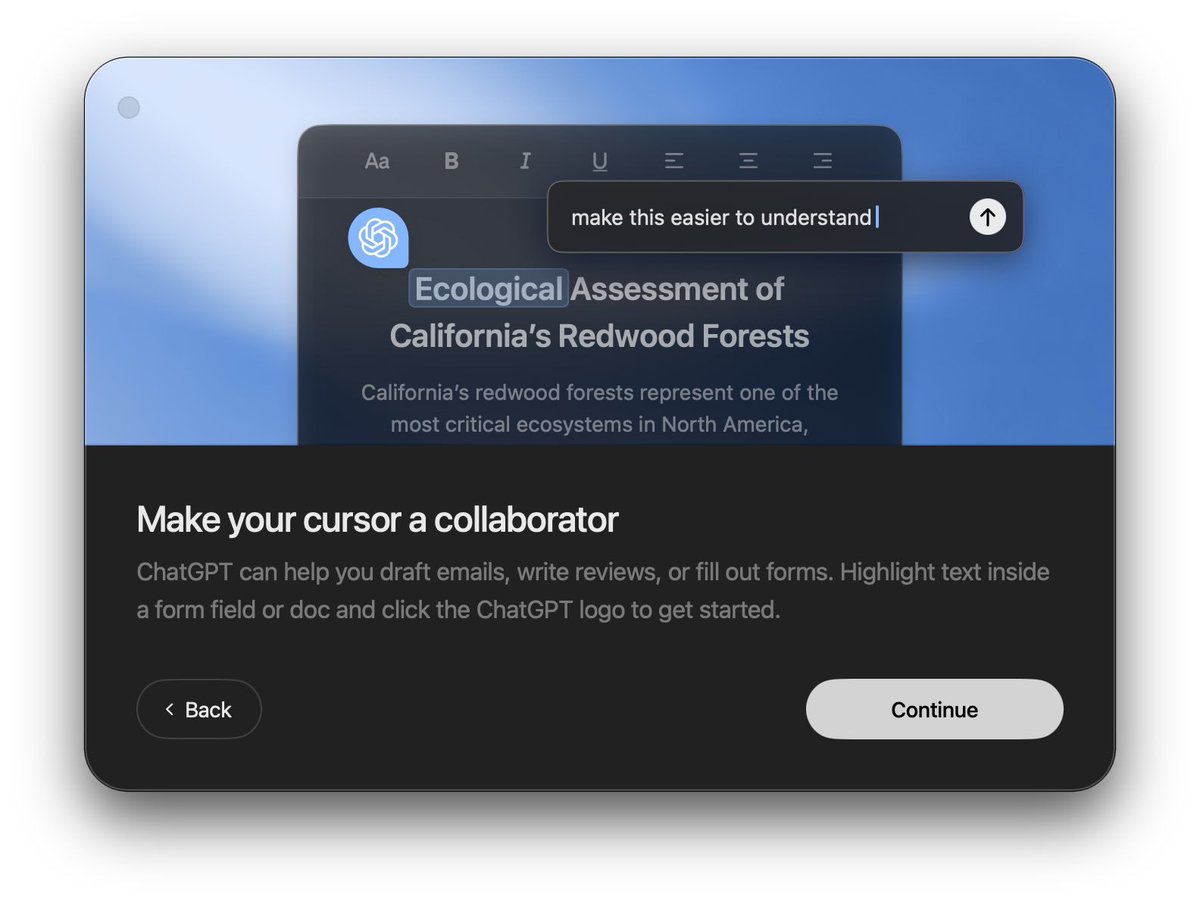 OpenAI has announced ChatGPT Atlas, a new web browser designed to integrate AI directly into your browsing experience.

It’s now available globally on macOS, with Windows, iOS, and Android versions coming soon.

#ChatGPTAtlas #OpenAI