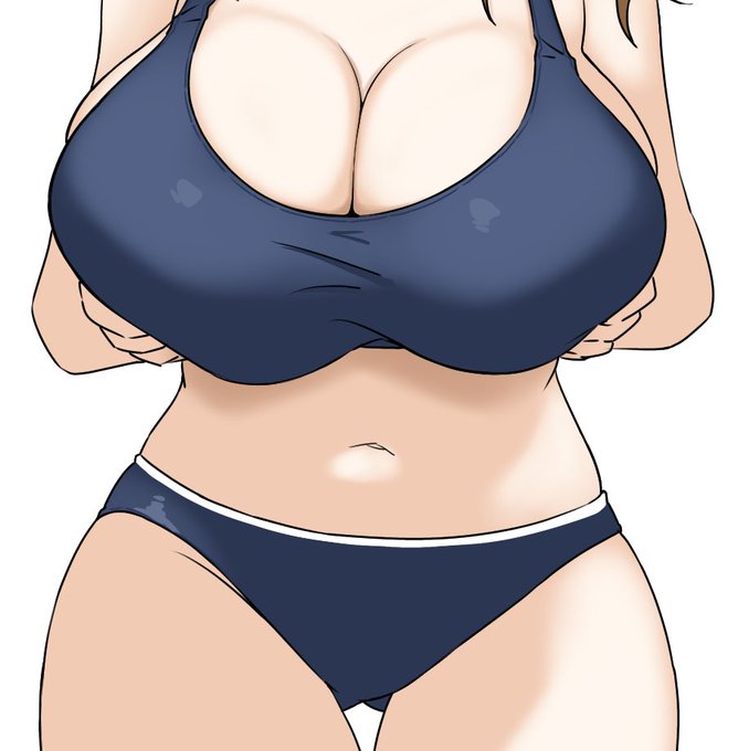 おっぱいを中心にかなりがんばって塗っています 