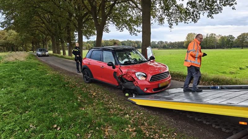 Bestuurder gewond na eenzijdig ongeval nabij Gelselaar