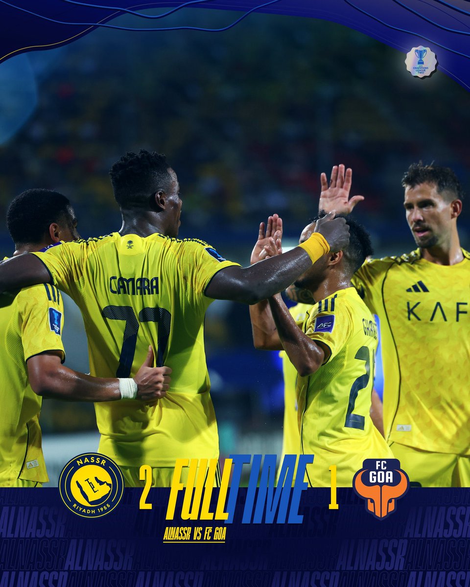 النصر أول فريق سعودي في التاريخ تستقبل شباكه هدفا من فريق ( هندي ) 

هكذا الأوليات وإلا فلا 

 #النصر_غوا