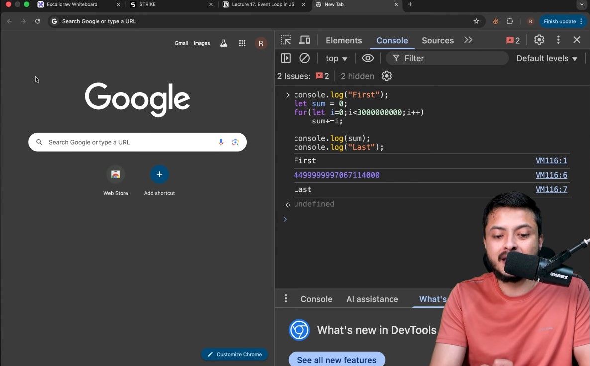 vickychauhan_01's tweet image. 🚀 Day 32 of my #CodingChallenge with #CoderArmyDefence
Explored how #JavaScript handles async tasks using the Event Loop 🔁
Learned about Web APIs, Microtask & Callback Queues, fetch() & Promises ⚡
#100DaysOfCode #WebDev #AsyncJS