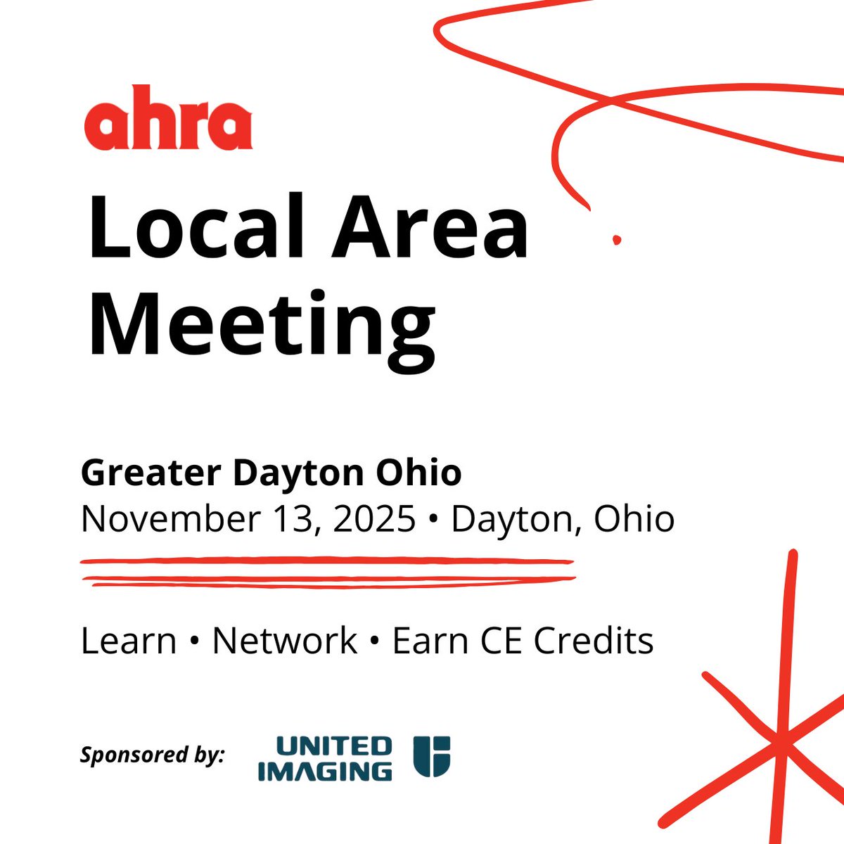 Spotlighting Dayton’s top imaging pros!

Join us Nov 13, 6–9 PM, at Sinclair Community College for dinner, drinks, networking, awards, and a fun trivia session for CE credit (pending). Open to AHRA members &amp; nonmembers. 

Register today: account.ahra.org/integratedEven…