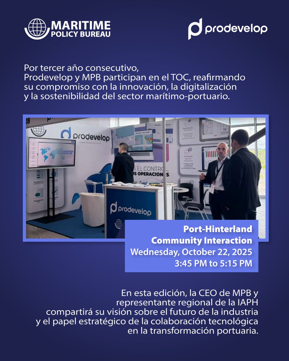 MPolicyBureau's tweet image. Hoy, tenemos el honor de destacar la intervención de nuestra CEO, Guimara Tuñón Guerra, también Directora de Desarrollo Regional de IAPH en el #TOCAmericas