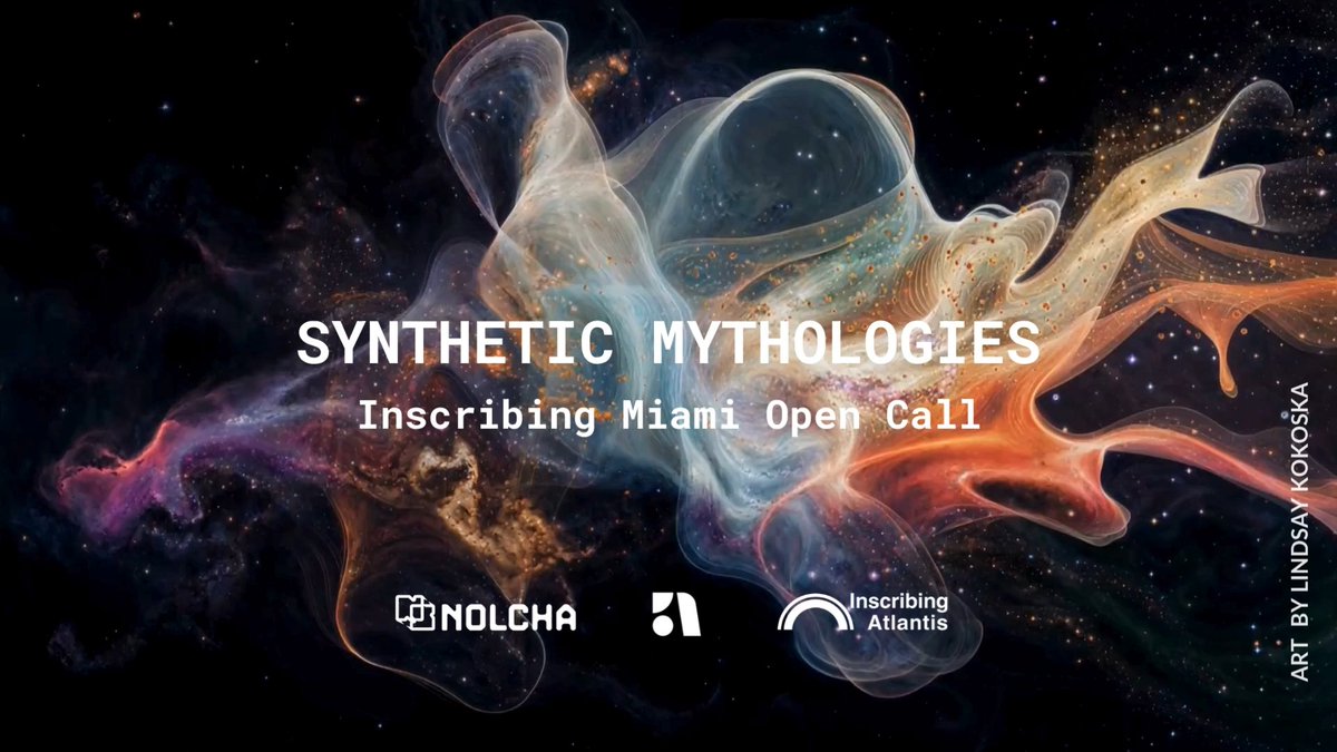 REMINDER: Submissions for the Inscribing Miami Open Call during Art Basel Miami Beach 2025 close on October 28th. 

Curated by Ancora, in partnership with <a href="/InscribAtlantis/">Inscribing Atlantis</a> and <a href="/NolchaShows/">NOLCHA</a>. 

The submission form can be found in the next post. ↓
