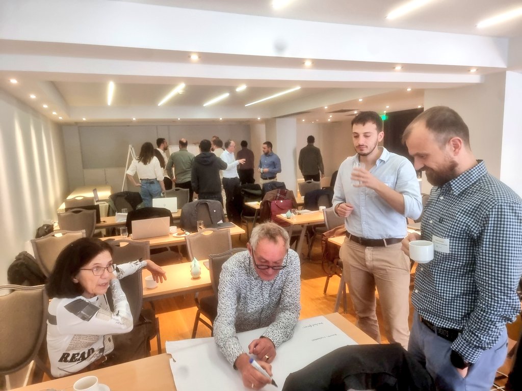 ToDrinQ_eu's tweet image. 😎How do we ensure our project&apos;s impact after its end?

💡At @ToDrinQ_eu, we’re shaping the path for the continued use of our innovative technologies, brainstorming now with our partners about the concrete #exploitation steps of this year!