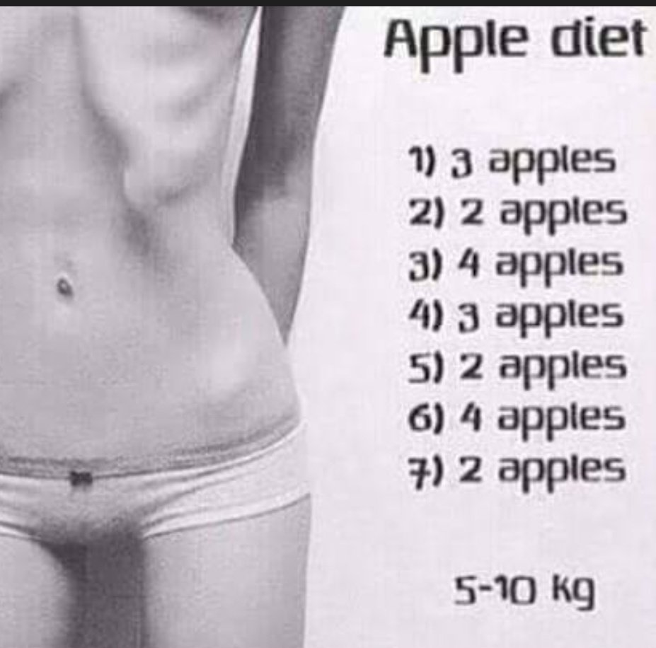 lucia_revi61297's tweet image. I wanna try the apple diet, mom will not let me just apples so what ill do is eat as little as possible, n then apple