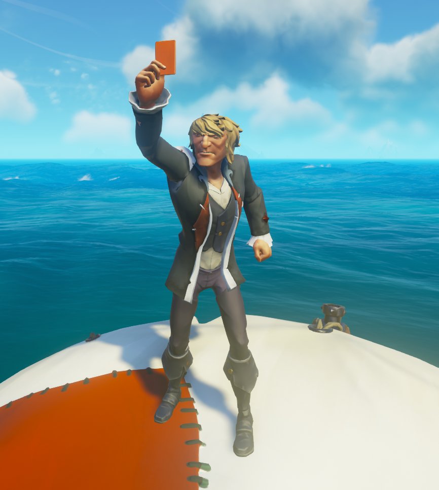 Theme: Cosplay Donald Trump
#StyleOfThieves
<a href="/SeaOfThieves/">Sea of Thieves</a>
#SeaOfThieves