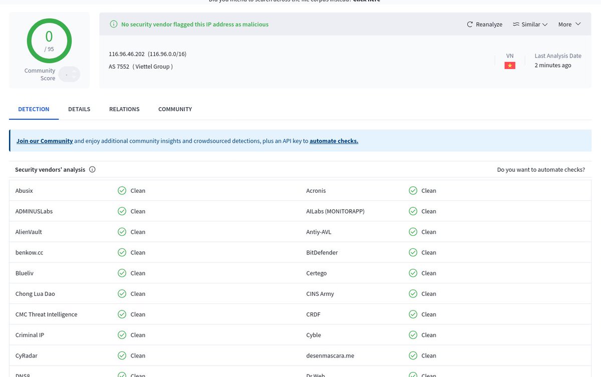 DefusedCyber's tweet image. Actor exploiting CVE-2025-61882 (Oracle E-Business Suite vulnerability) from 116.96.46.202 🇻🇳 (Viettel Group)

VirusTotal Detections 0/95 🟢

SSRF url 📸 

&amp;lt;param name=&quot;return_url&quot;&amp;gt;d3sf0irfhr5o320gc8s0di1mkfokc8i7a[.]oast[.]me&amp;lt;/param&amp;gt;