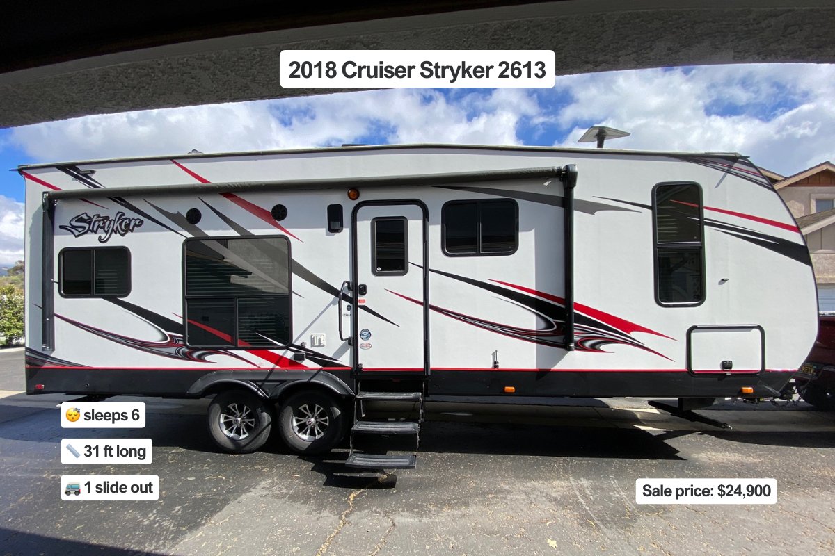 Pick a hauler, any hauler 🚐

Used 2022 Grand Design Momentum 395ms
New 2026 FOREST RIVER Rogue Armored 4015
New 2026 Forest River Wolf Pack 350PACK15
Used 2018 Cruiser Stryker 2613